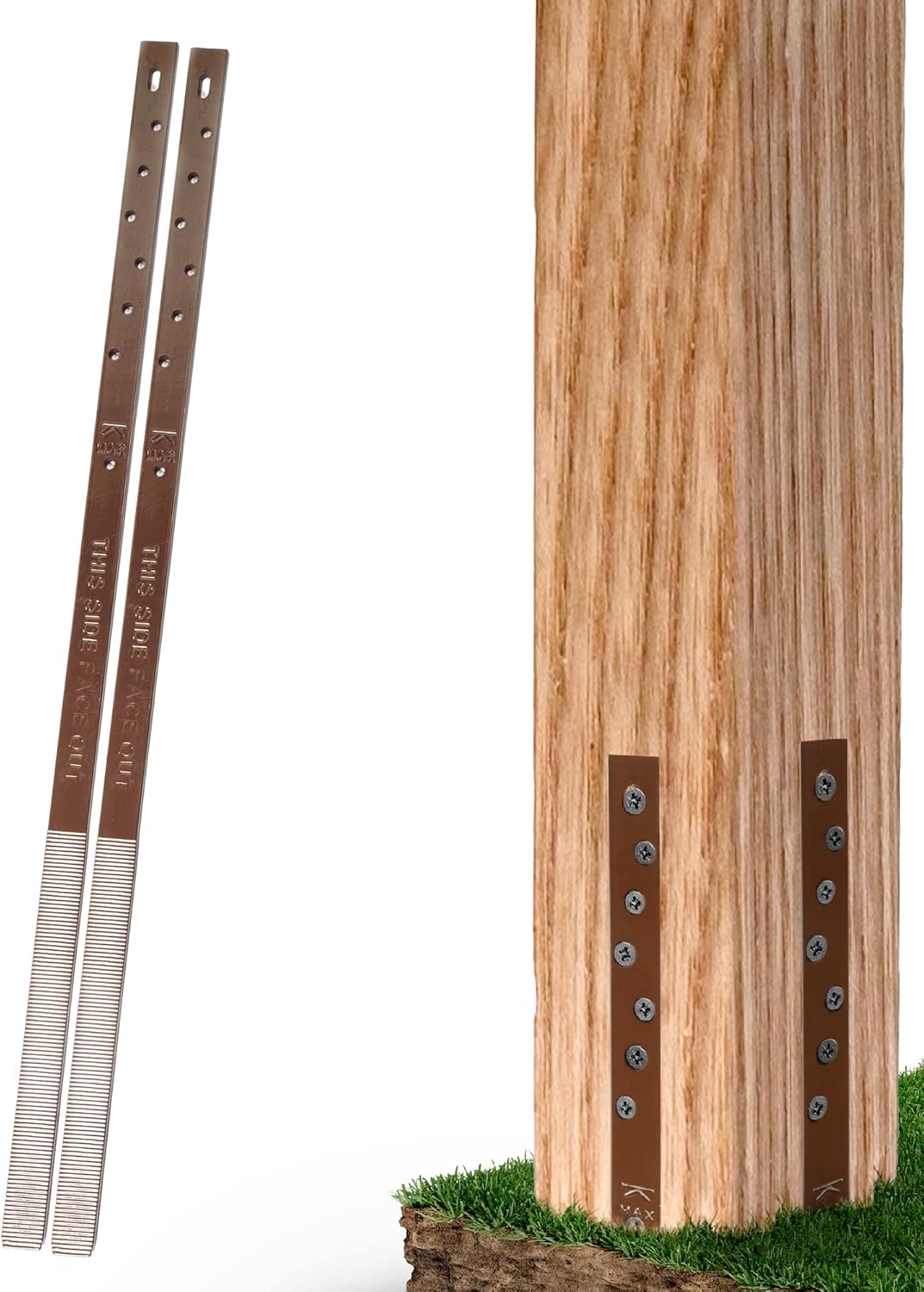 Pack of 2 Wood Post Repair O84846
