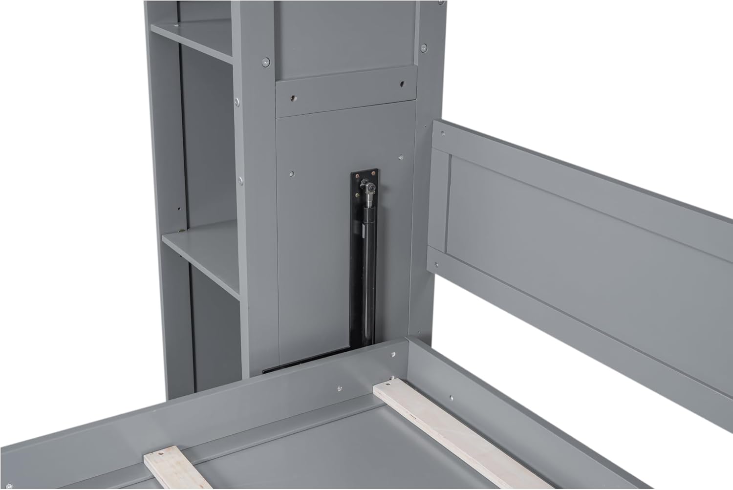 Queen Size Solid Wood Murphy Bed W5948
