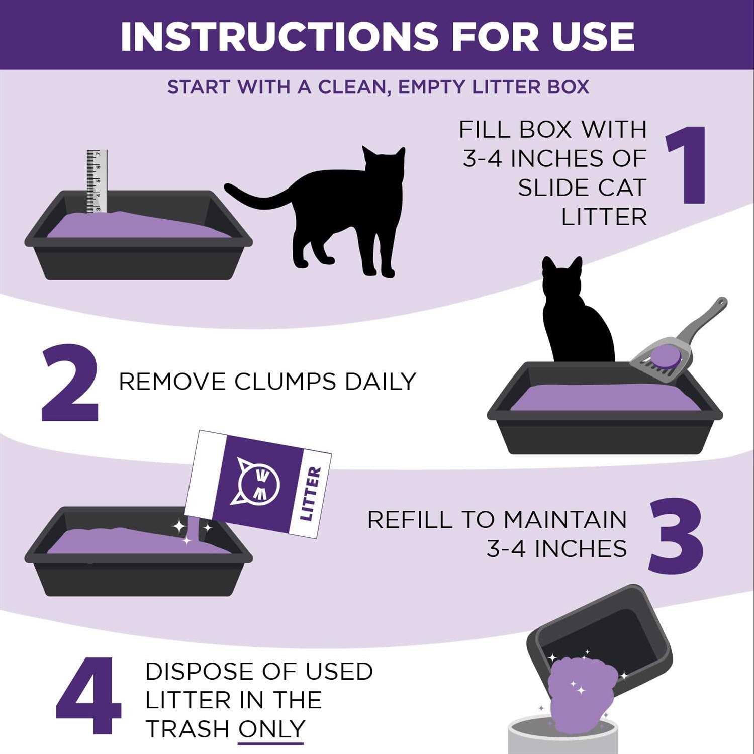Slide Easy Clean-Up Clumping Cat Litter E9451