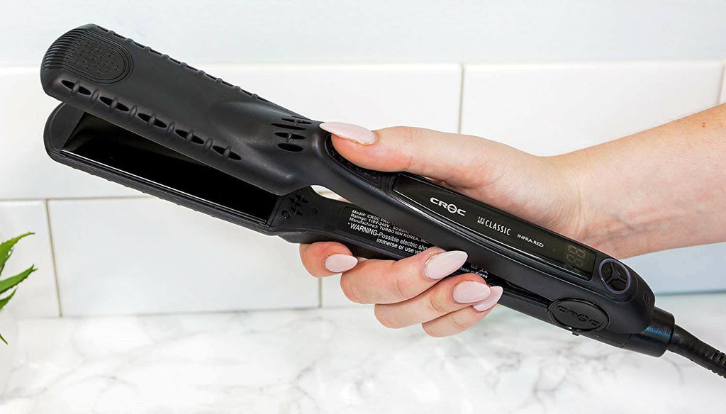 Black Titanium 1.5x22 Flat Iron A222