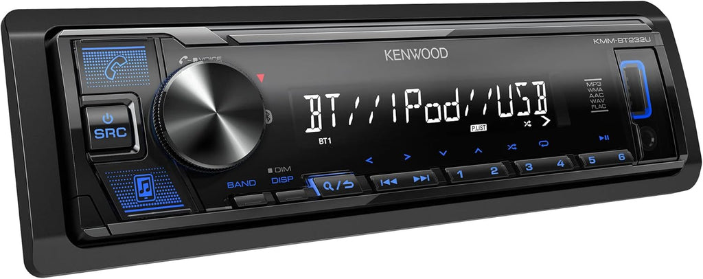 Bluetooth Car Stereo with USB Port, AM/FM Radio, MP3 Player, Detachable Face K895108
