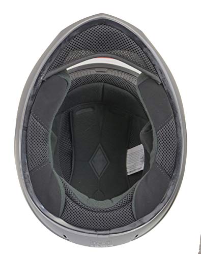 Matte Black Full Face Helmet Y12462