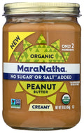 Organic Creamy Peanut Butter Spread, 16 oz Pack Of 6 L99625