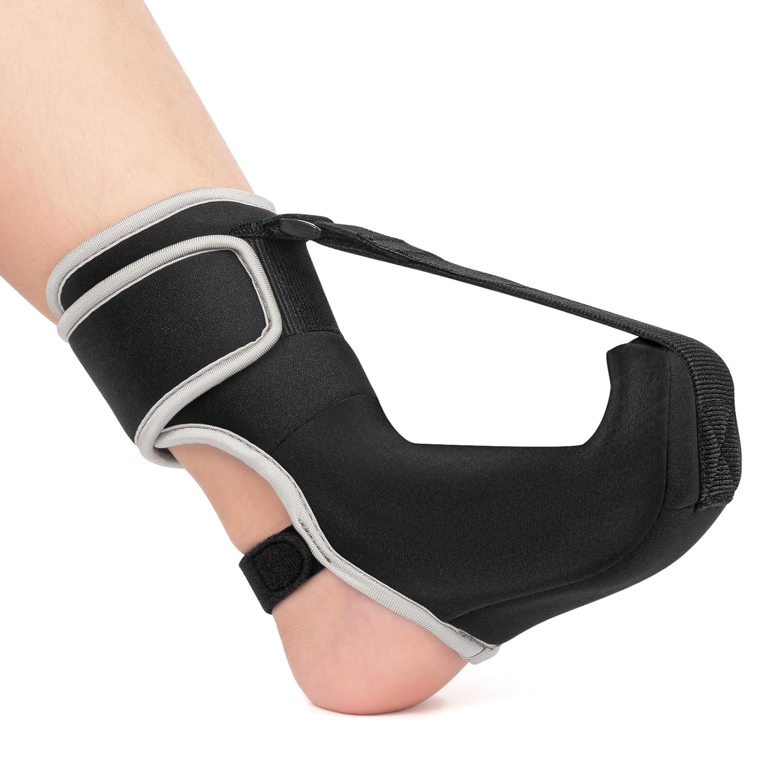 Black Plantar Fasciitis Night Splint Brace (Small) Z91236