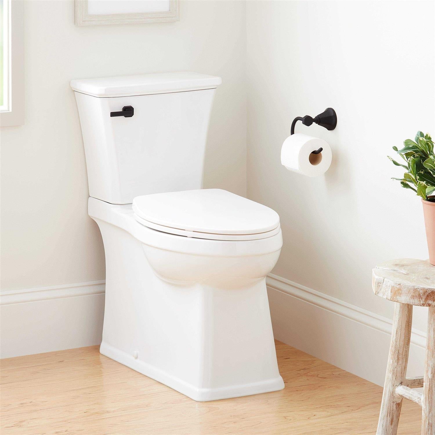 1.28 GPF Two Piece Skirted Elongated Toilet F62753