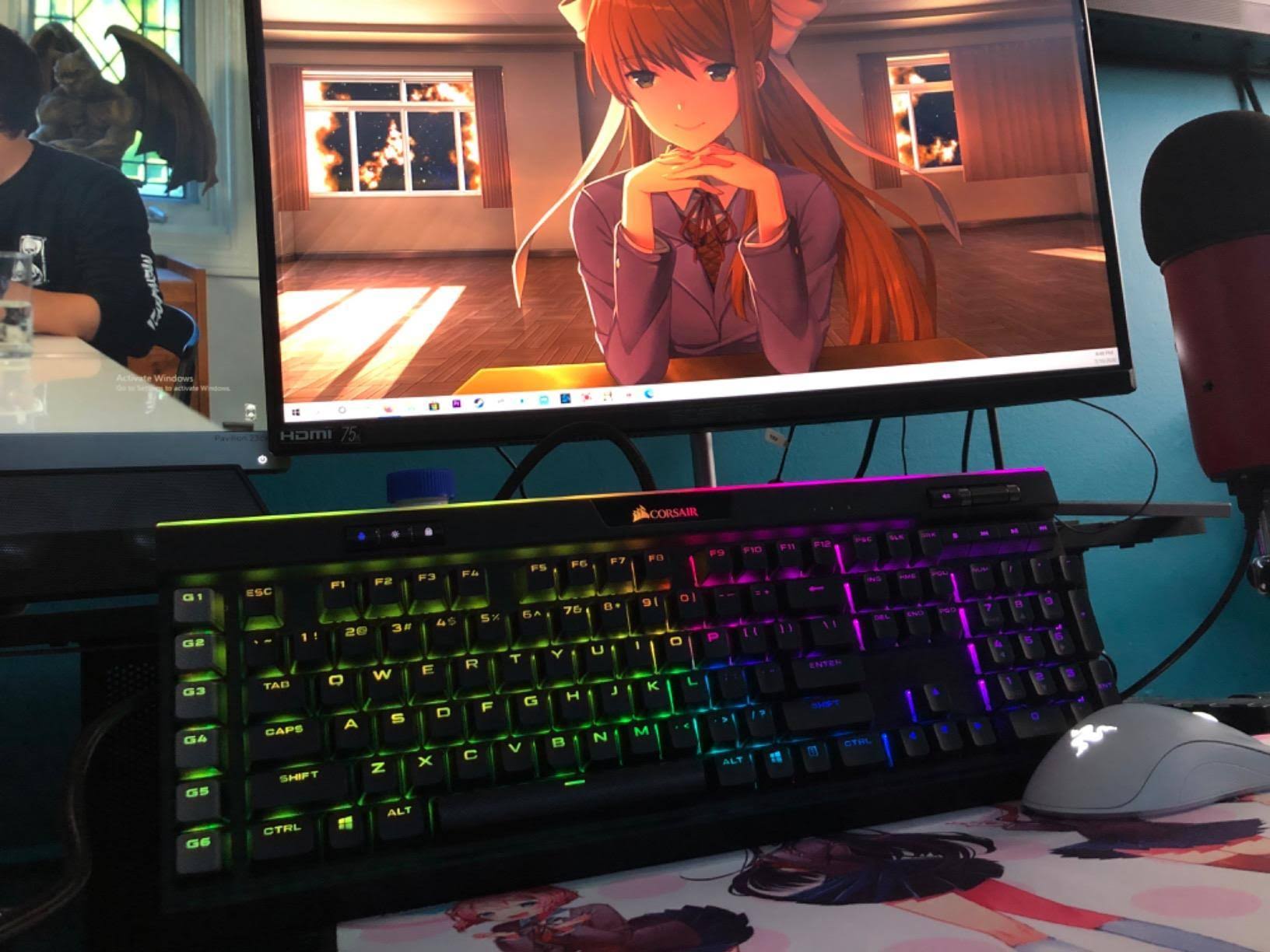 Mechanical Gaming Keyboard Cherry MX Blue B768