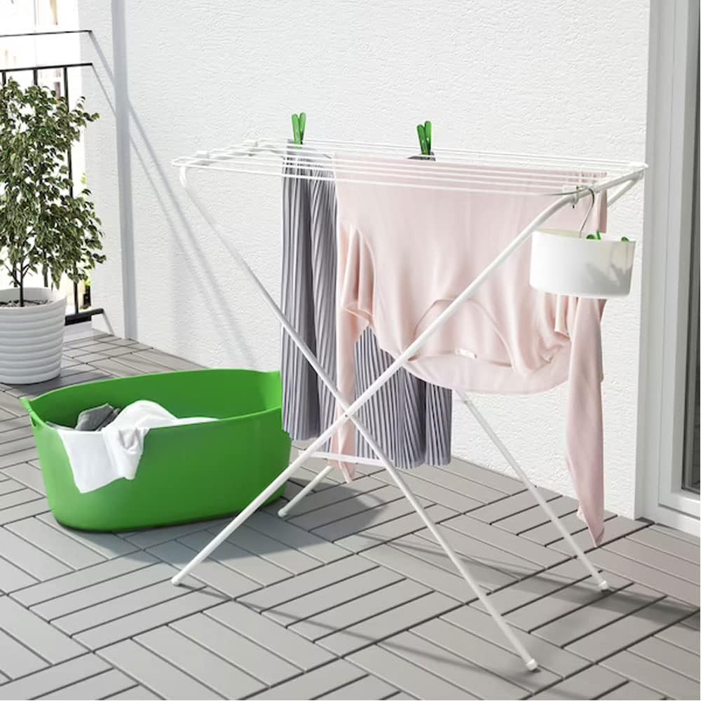Indoor/Outdoor Clothes Drying Rack (79X40X82 cm) I109071
