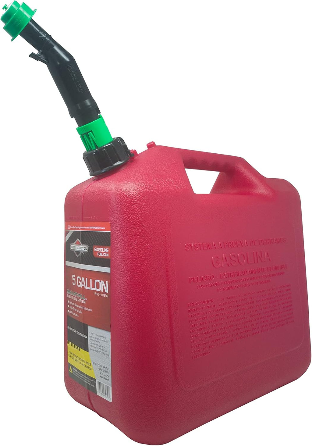 Red Five Gallon Gas Can Q577