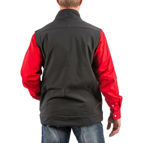Men's Bonded Softshell Vest with Concealed Carry Pockets U12344