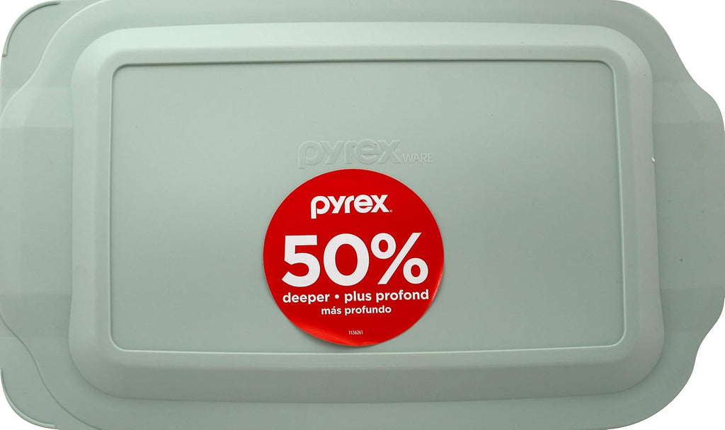Pyrex DEEP 9"X13" Baking Dish with Lid G974795