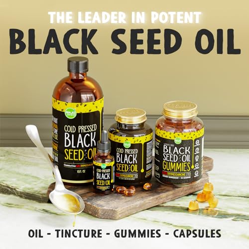 Black Seed Oil, Cold-Pressed, 8 oz I4556