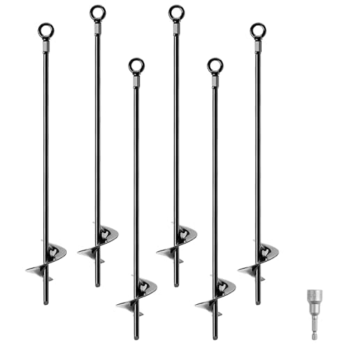 6 Pack Heavy Duty Earth Anchors X2943