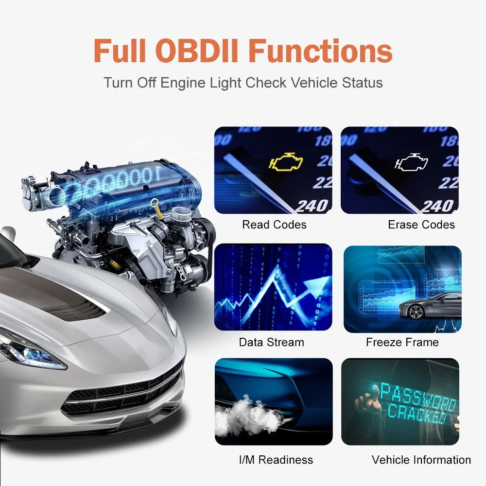 OBD2 Scanner Automotive Diagnostic Tool W5397
