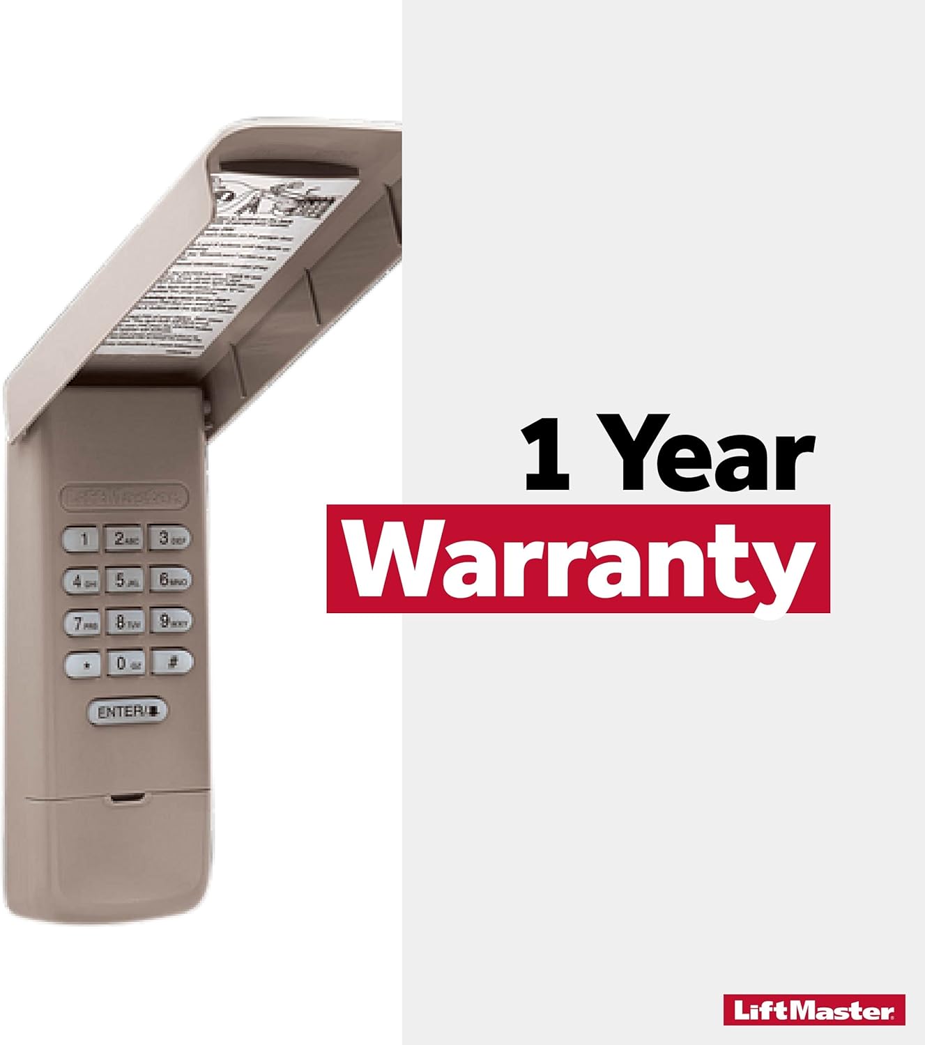 Wireless Keyless Entry Keypad for Garage Door Openers H839809