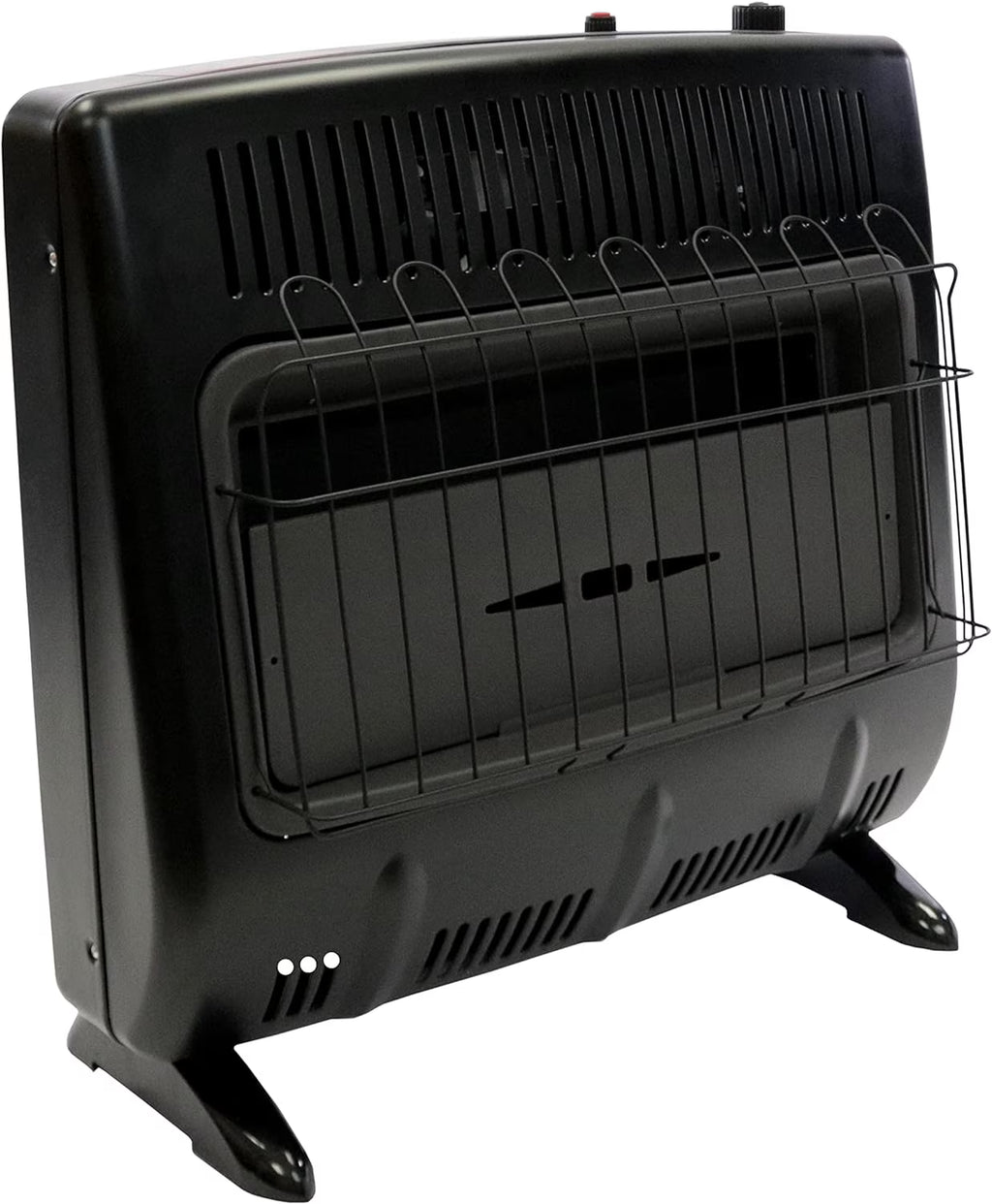 Black 30000 BTU Vent Free Natural Gas Wall Mount Space Heater D134