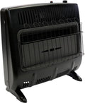 Black 30000 BTU Vent Free Natural Gas Wall Mount Space Heater D134