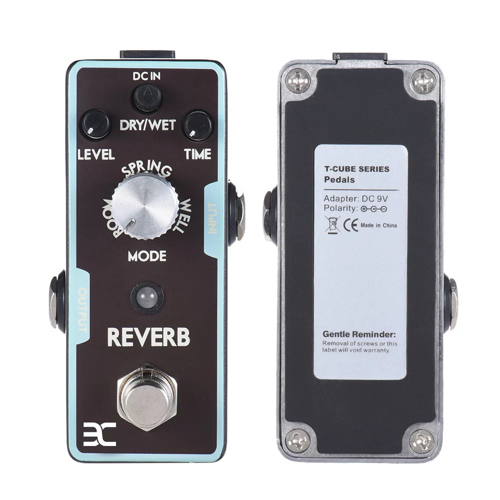True Bypass Reverb Guitar Effect Pedal Y613042