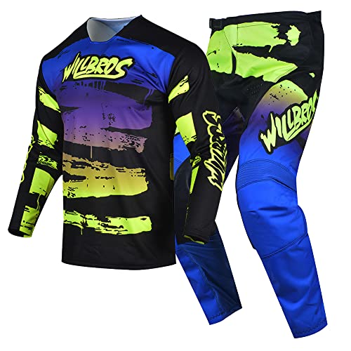 Motocross Jersey Pant Combo Dirt Bike Gear Set X455