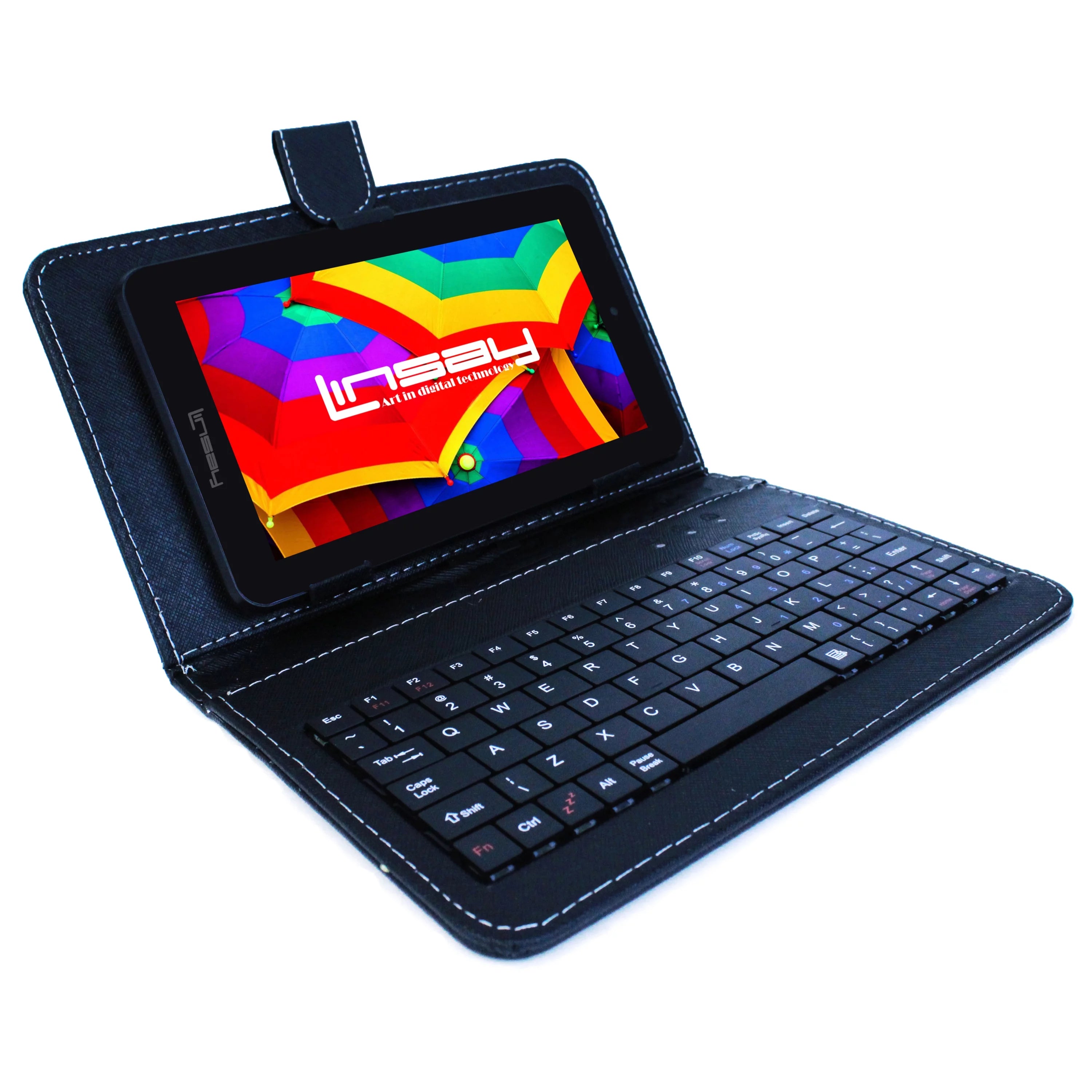 7" Tablet Quad Core 2GB RAM 64GB Storage Android 13 Black U304