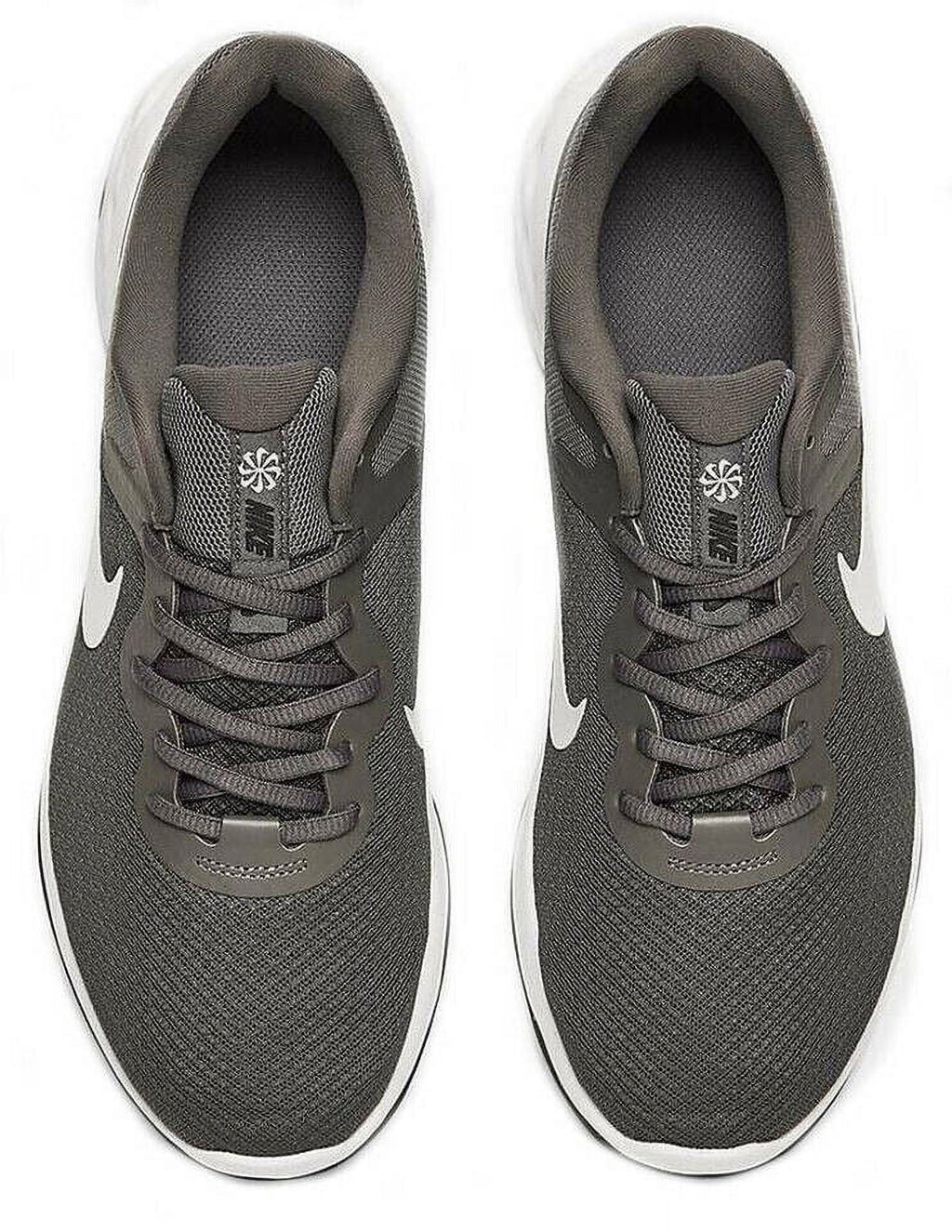 Grey White Low Trainers Sneakers Men Shoes Size 10 C49506