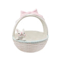 Ceramic Rabbit Easter Basket Bunny Bowls Small Candy Serving Bowls Y5966