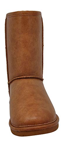 Emma Short Women's Classic Winter Slip On Suede Boots J64876