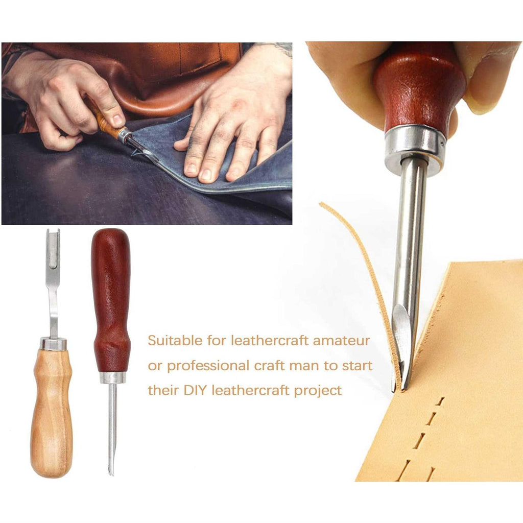 18 Pcs Leather Stitching Working Tools Kit T612