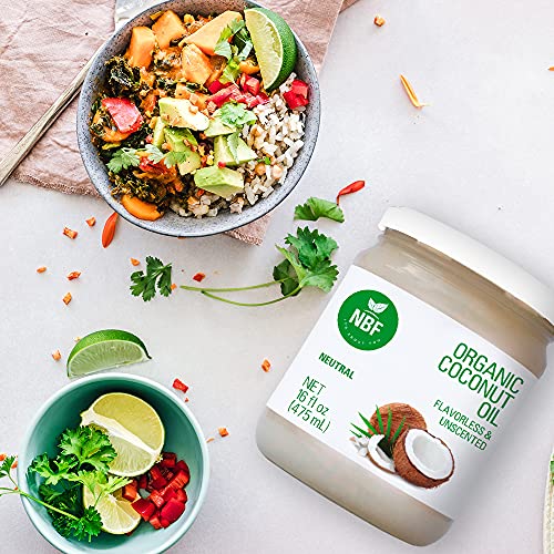 Organic Coconut Oil 16 Fl Oz cold pressed D514