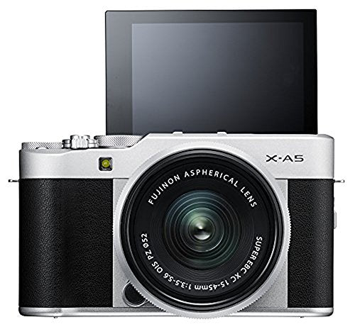 Silver Mirrorless Digital Camera with XC15-45mmF3.5-5.6 OIS PZ Lens B597218