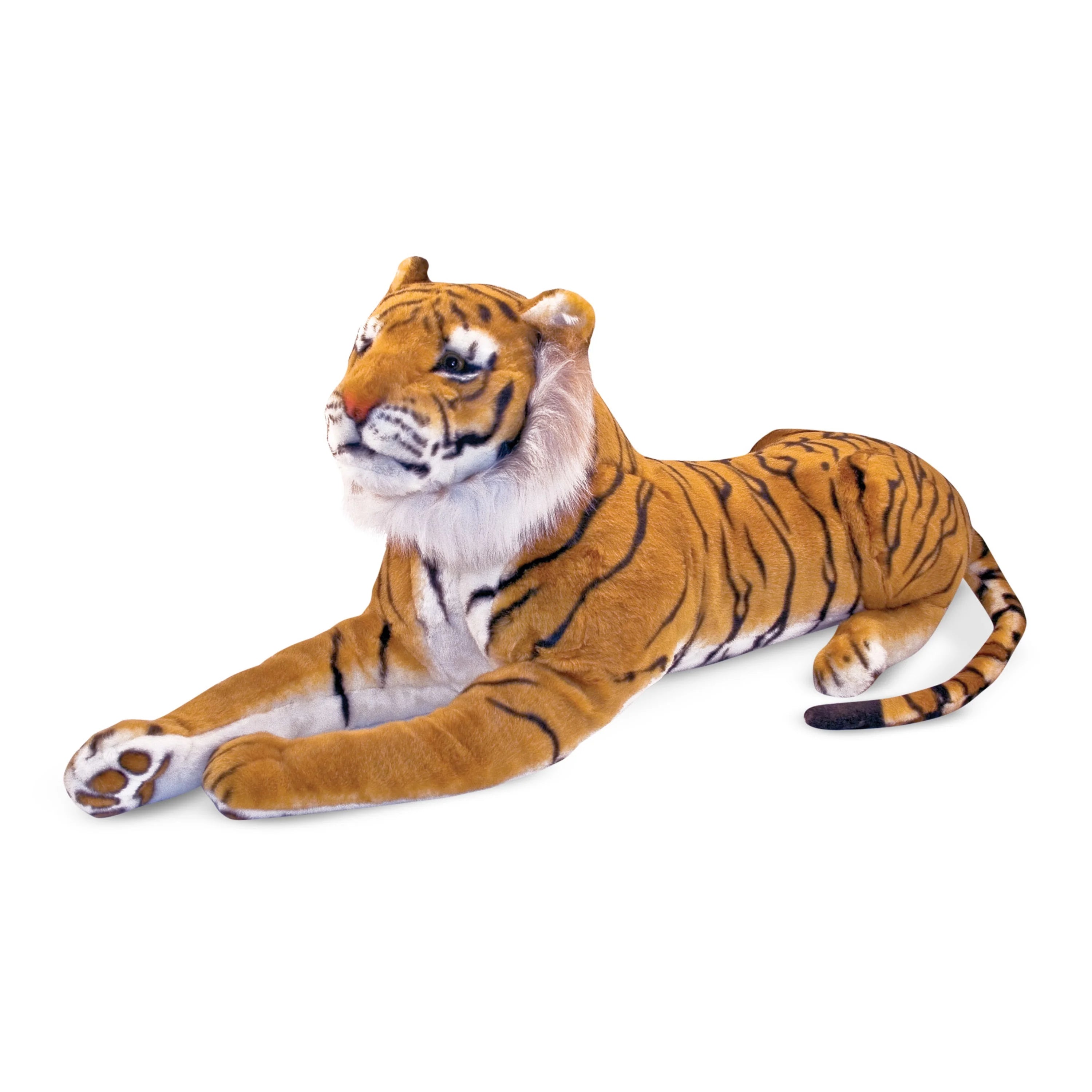 Giant Tiger Stuffed Animal Over 5 Feet Long R189