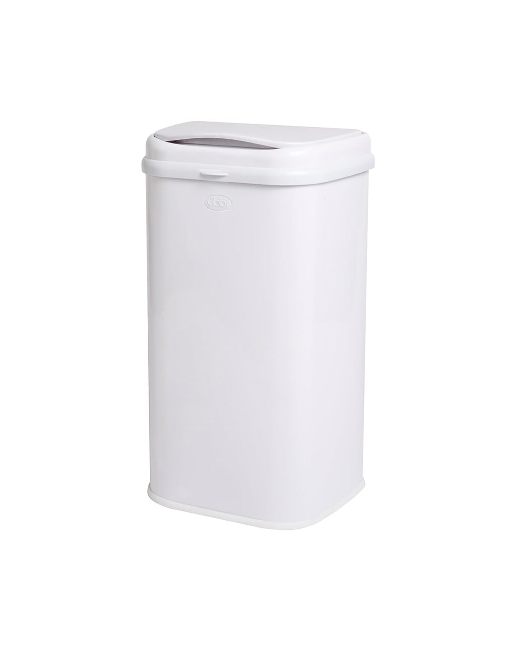 White Steel Odor Locking Diaper Pail I254