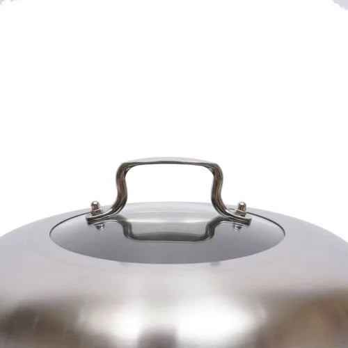 5 layers Stainless Steel Steamer Cooker Pot with Glass Lid D52037