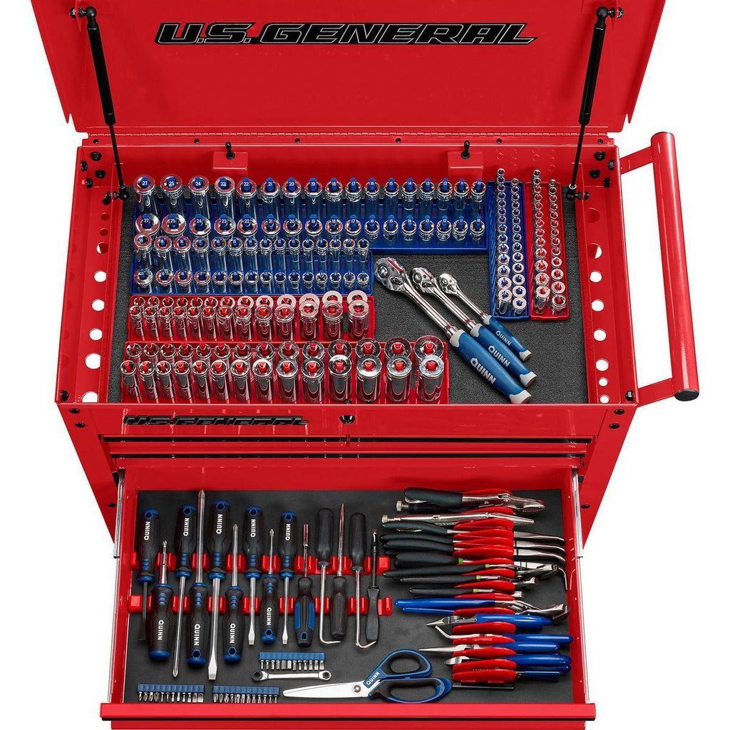 Red 4-Drawer Tech Cart U15633