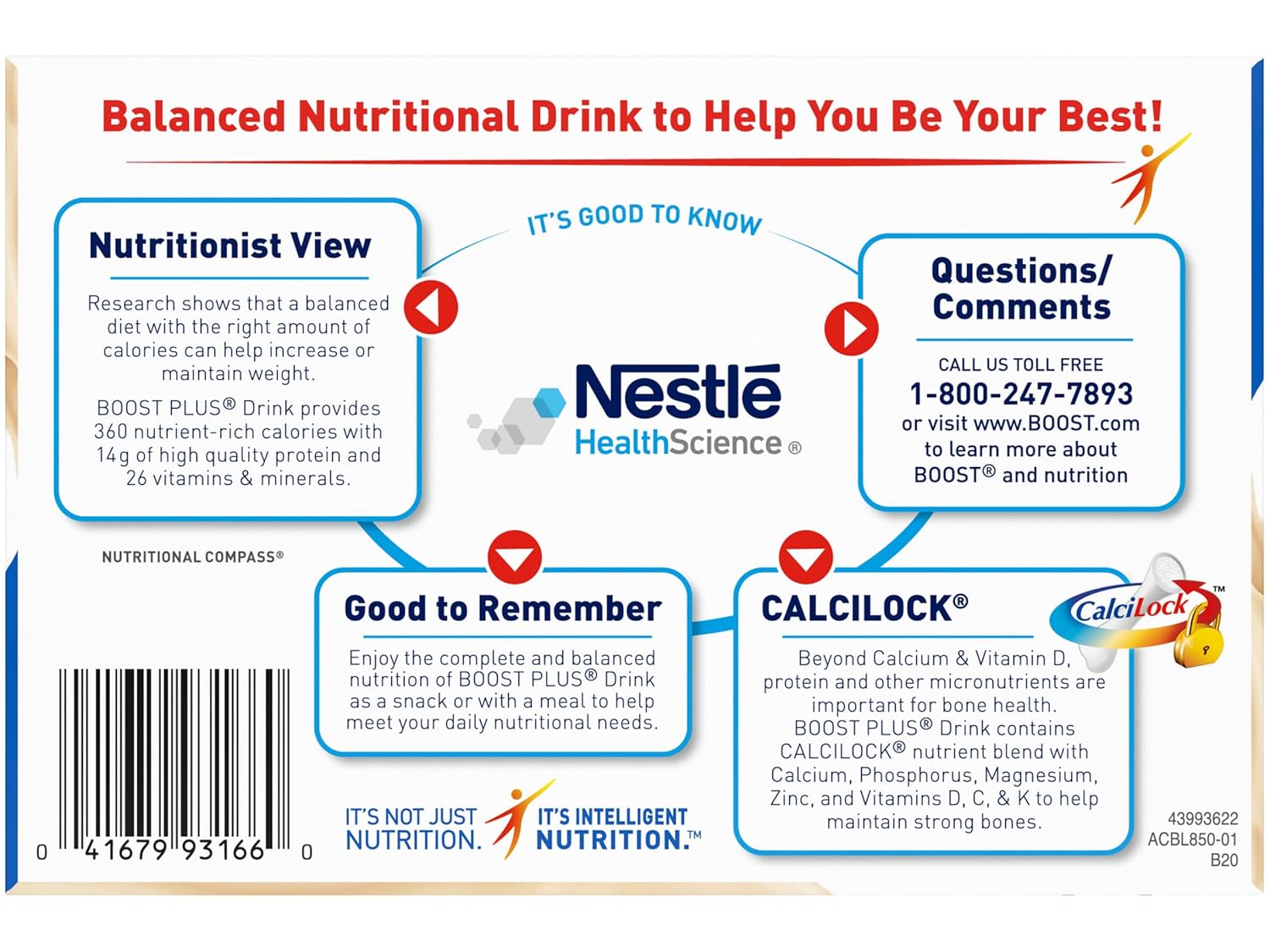 Vanilla Nutritional Drink 8 Fl Oz Pack of 2 A359