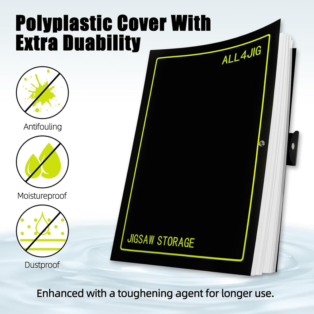 Puzzle Storage Folder Holds 20 Puzzles, HD Film Pockets D9696