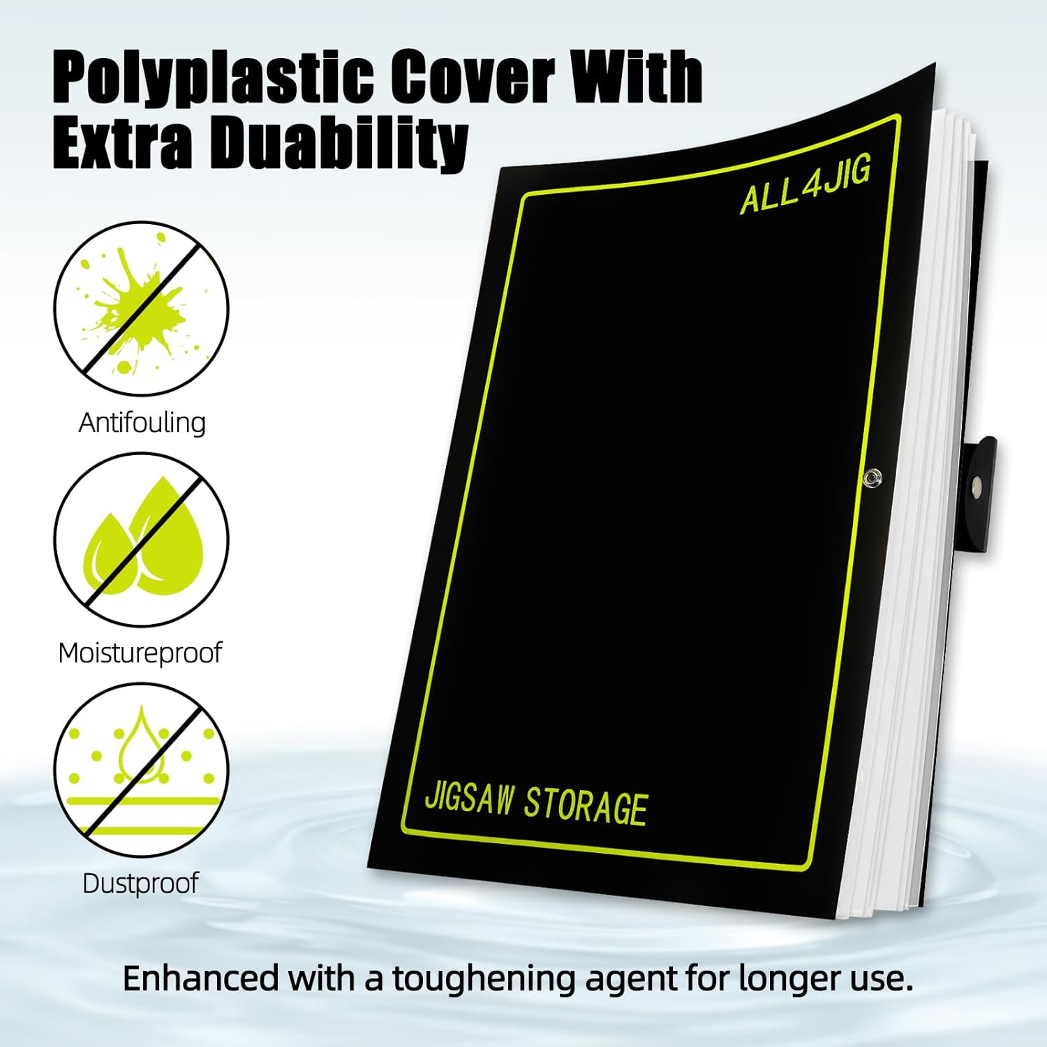 Puzzle Storage Folder Holds 20 Puzzles, HD Film Pockets D9696