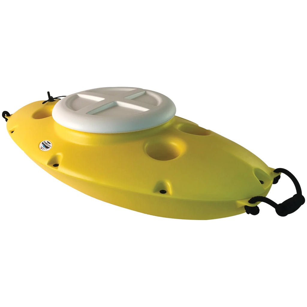 30 qt Hard Side Floating Cooler, Yellow G26342