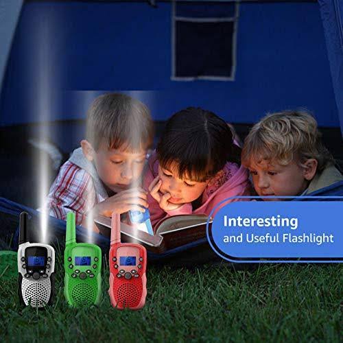 4 Pack Childrens Walkie Talkie with Flashlight D9862