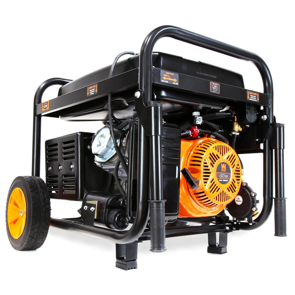 11000-Watt 120-Volt 240-Volt Dual Fuel Electric Start Portable Generator with Wheel Kit and CO Shutdown Sensor X83591