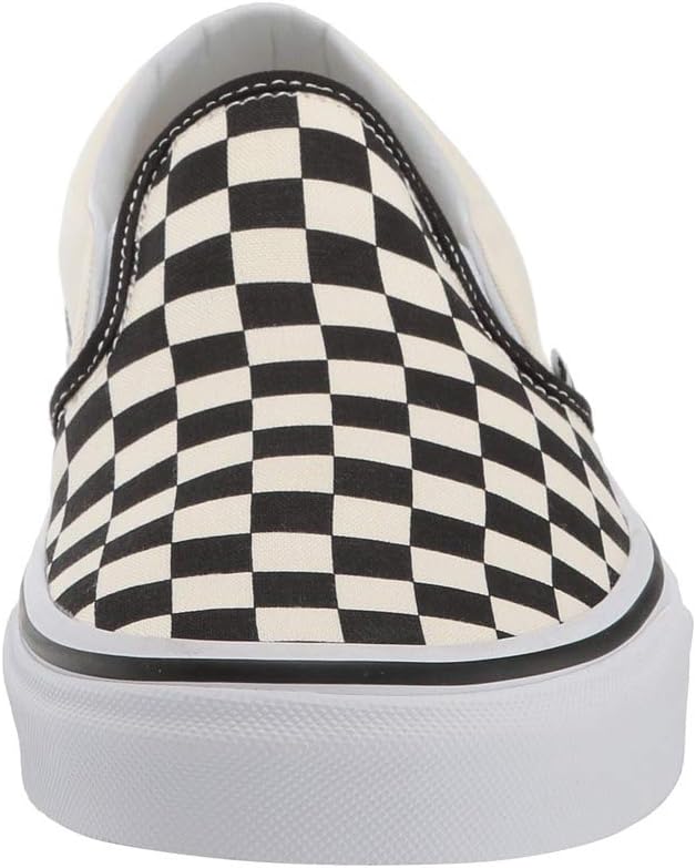 Classic Slip-On Checkerboard Black White Size 10.5 Women 9 Men W84402