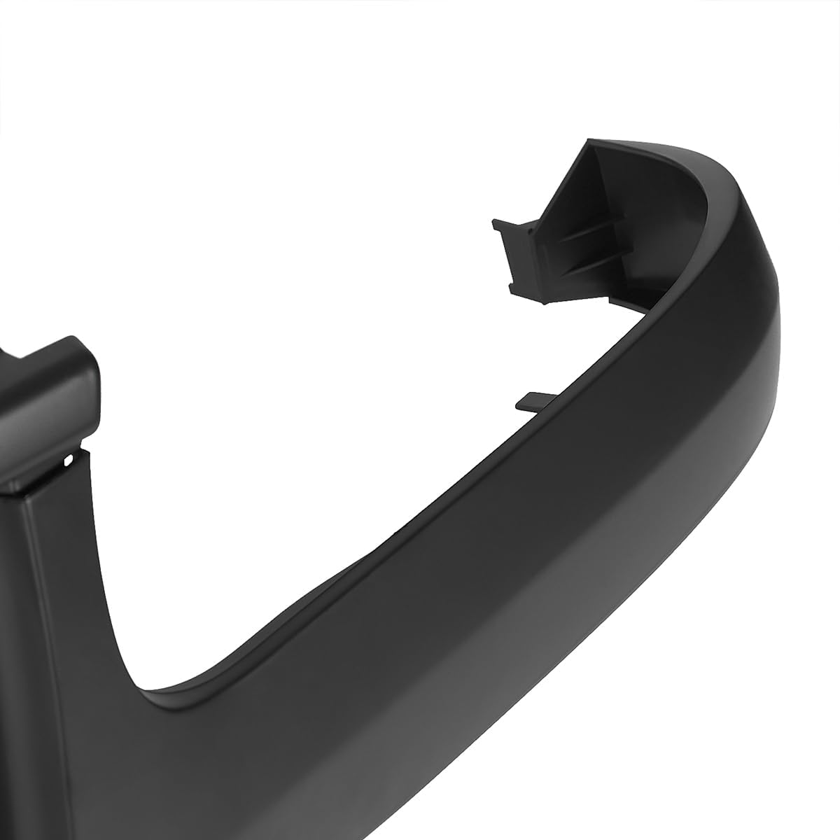 Matte Black Mesh Front Bumper Grille with Top LED Lights S797