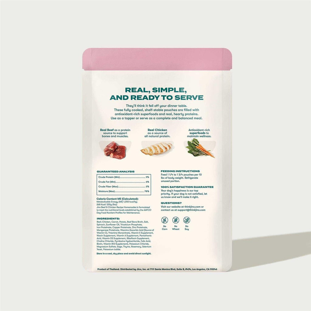 Beef & Chicken Recipe Wet Natural Dog Food N2185