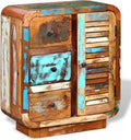 Solid Reclaimed Wood Sideboard with Door and 3 Drawers N8699
