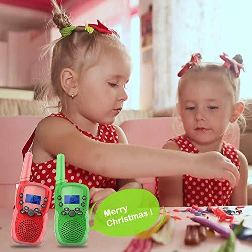 4 Pack Childrens Walkie Talkie with Flashlight D9862