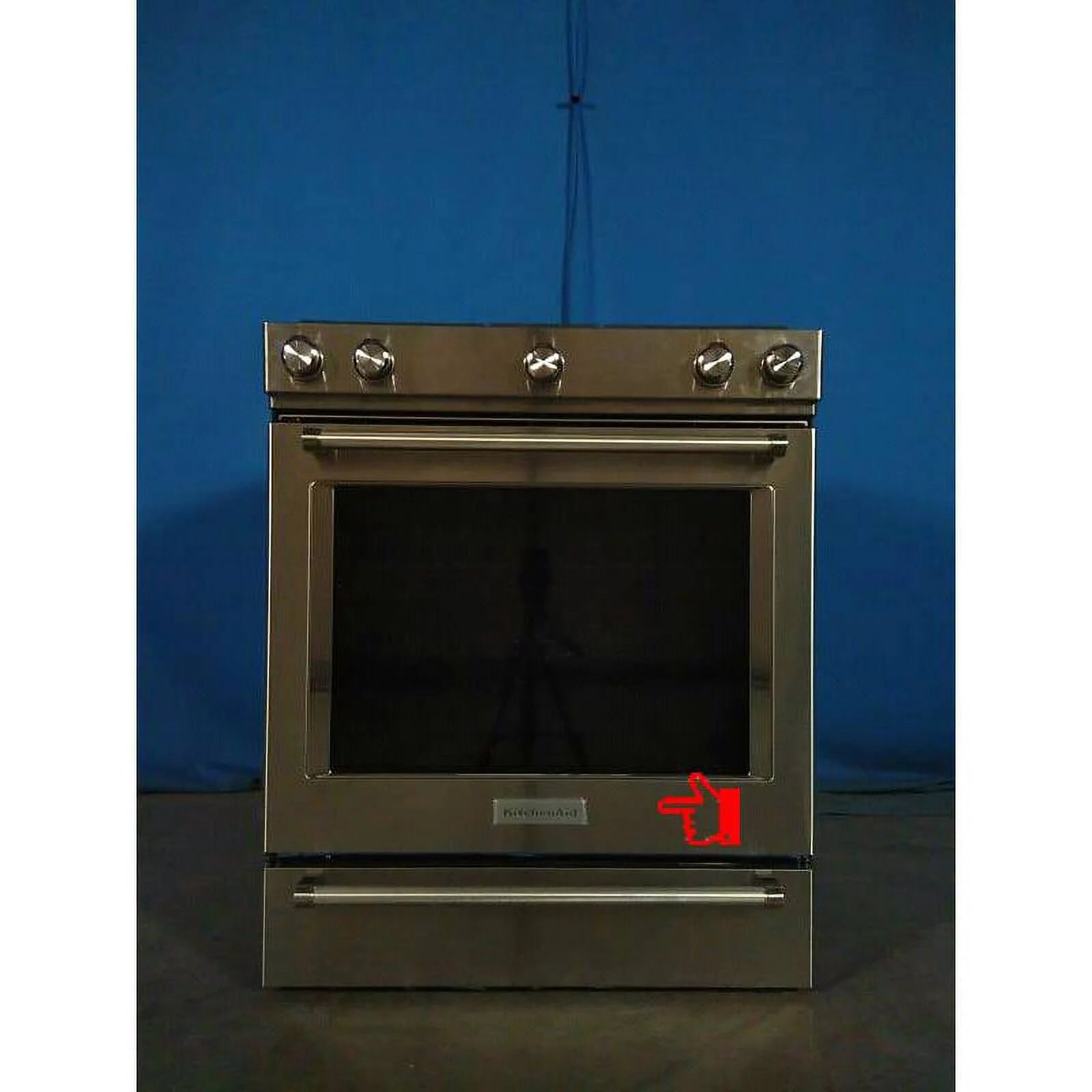 7.1 Cu. Ft. 5 Burner Dual Fuel Slide-in Range B349490