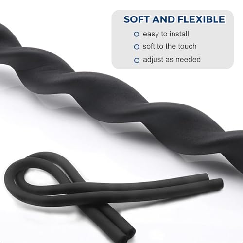 Flexible Pipe Insulation Foam Tube 1/2 3/4 1 Inch ID Waterproof Foam Tubing 5.9ft Length 1 Pcs G934843