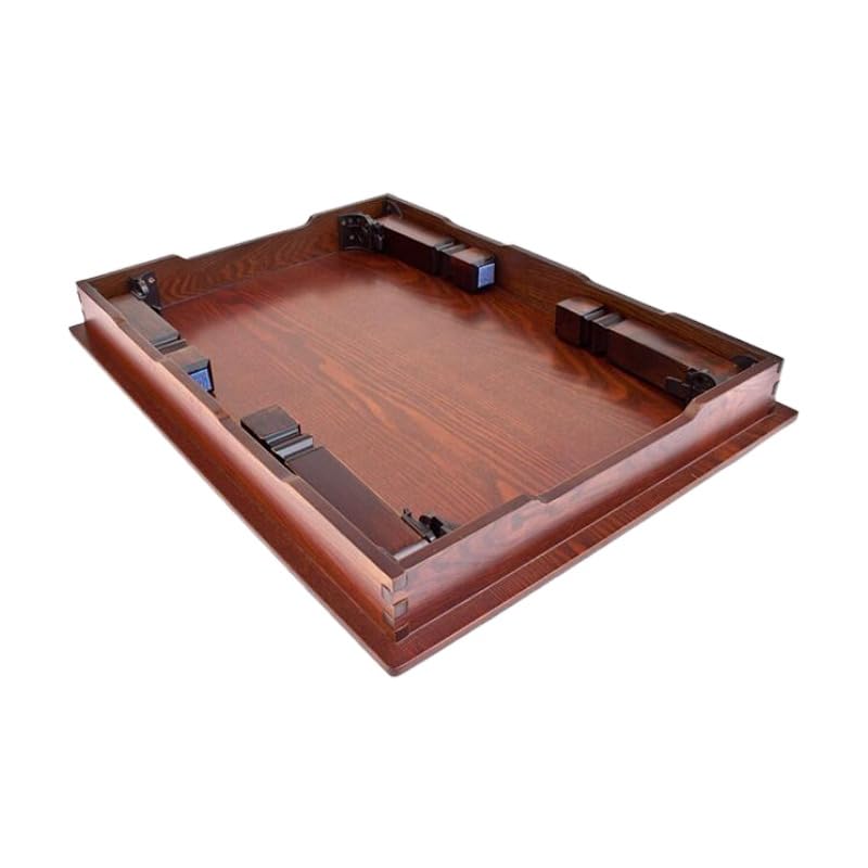 Brown Low Wood Table (45x33x21cm) E31397