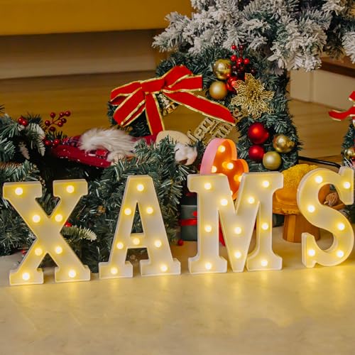 Battery Powered LED Marquee Light Up Letters C25195