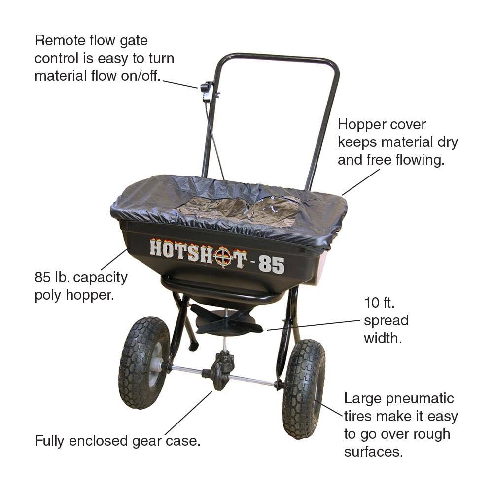 85 lb. Capacity Salt Spreader W177