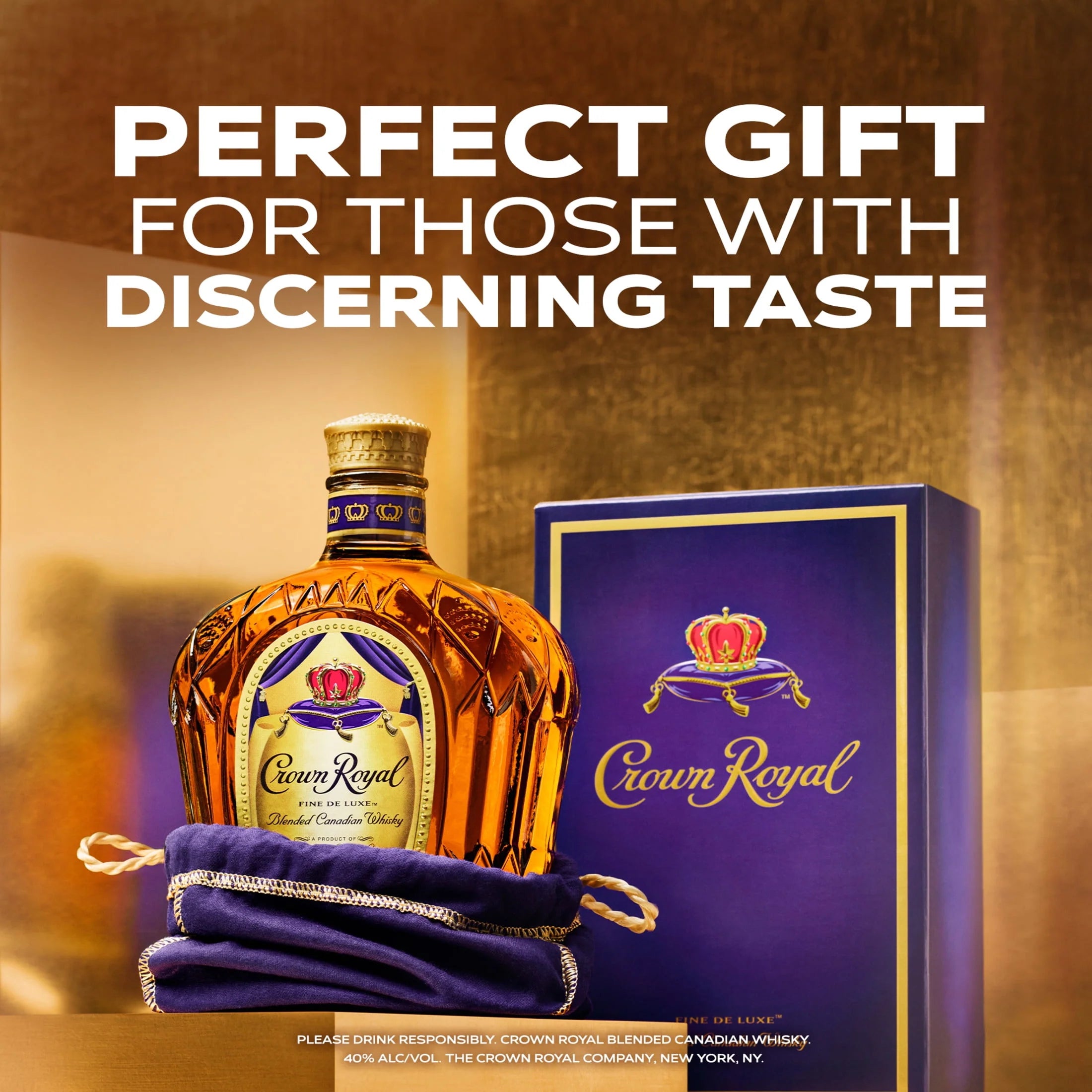 375 mL Blended Canadian Whisky, 40% ABV O756